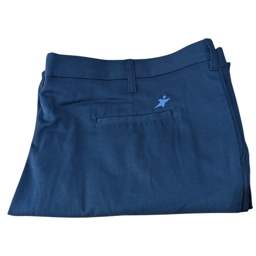 Blue Cargo Work Pants Mens size 48 48x30 Aramark Navy